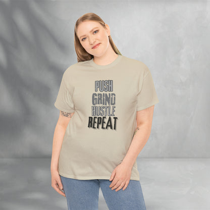 Push Grind Hustle Repeat Tee